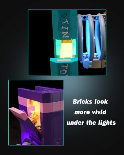 JUEGO DE ILUMINACIÓN LED COMPATIBLE CON LEGO 43301 TOY STORY SLINKY DOG BOOKENDS KIT DE ILUMINACIÓN PARA EL MODELO - 4
