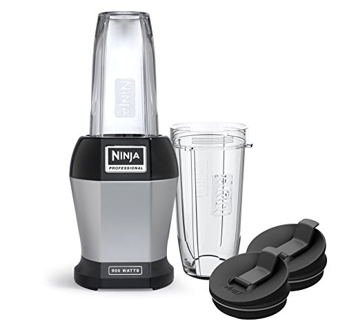 NINJA BL450C LICUADORA PERSONAL NUTRI PRO PARA JUGOS BATIDOS Y BATIDOS TAZAS DE 18 Y 24 ONZAS - 1