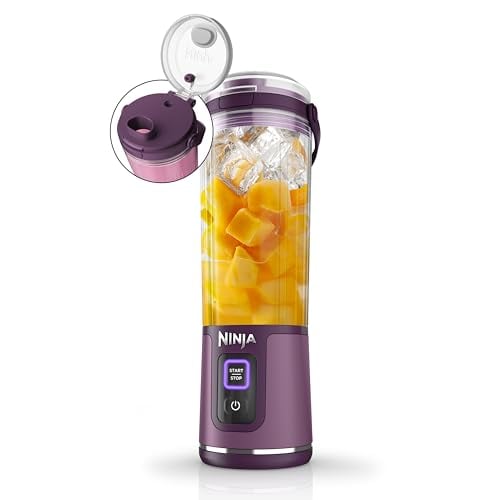 NINJA BC151PR BLAST LICUADORA PORTÁTIL INALÁMBRICA RECIPIENTE DE 18 ONZAS LICUADORA PERSONAL - 1