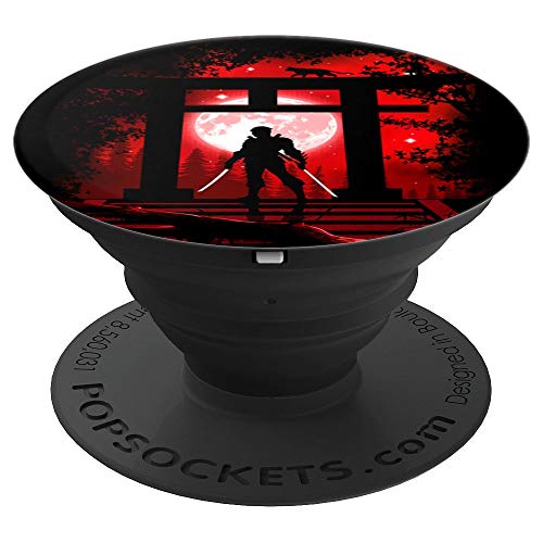 RED NINJA IN TORII POPSOCKETS SOPORTE PARA TELÉFONOS Y TABLETAS NEGRO - 4