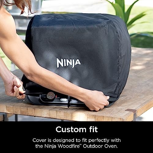 NINJA XSKOCVR CUBIERTA PREMIUM HORNO WOODFIRE PARA EXTERIORES COMPATIBLE SERIE OO100 CORDONES - 3