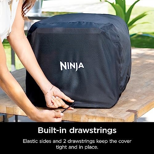 NINJA XSKOCVR CUBIERTA PREMIUM HORNO WOODFIRE PARA EXTERIORES COMPATIBLE SERIE OO100 CORDONES - 4