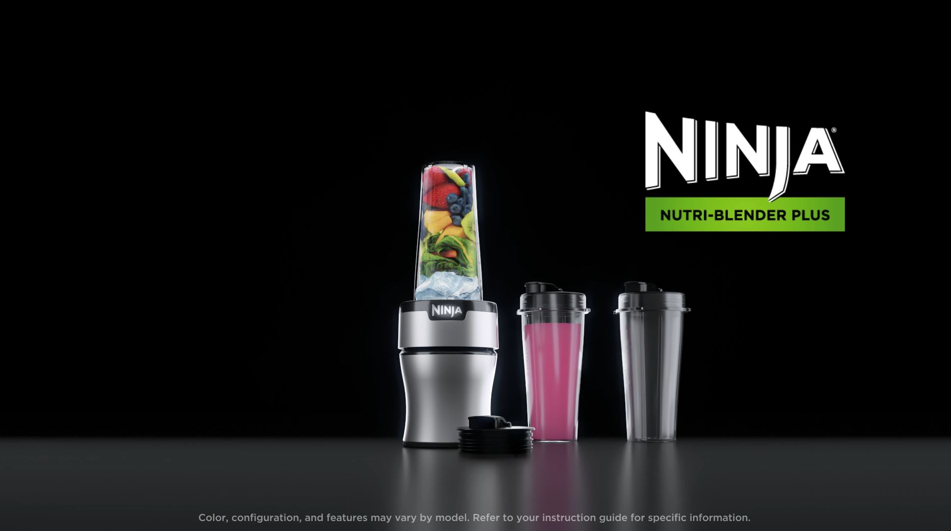 NINJA BN301 NUTRIBLENDER PLUS LICUADORA PERSONAL COMPACTA MOTOR DE 900 VATIOS DE PICO PARA BEBIDAS - 7