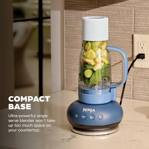 NINJA BLENDBOSS LICUADORA PERSONAL VASO DE 26 ONZAS 1200PW ROSA DB351PK1BRN 1200PEAKWATT BLENDBOSS - 6