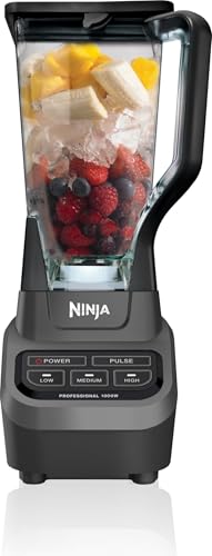 LICUADORA PROFESIONAL NINJA BL610 NEGRO 1000W TOTAL CRUSHING BLADES CRUSH ICE BLEND SMOOTHIES - 1