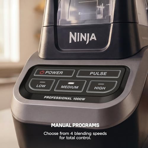 LICUADORA PROFESIONAL NINJA BL610 NEGRO 1000W TOTAL CRUSHING BLADES CRUSH ICE BLEND SMOOTHIES - 5