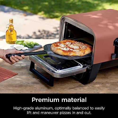 NINJA XSKOPPL PALA PARA PIZZA PERFORADA PARA EXTERIORES CON FUEGO DE LEÑA COMPATIBLE CON HORNO - 2