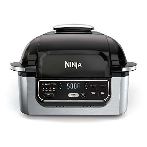 NINJA PARRILLA INTERIOR FOODI 5 EN 1 PARRILLA FREÍR AL AIRE ASAR HORNEAR Y DESHIDRATAR SE ADAPTA - 1