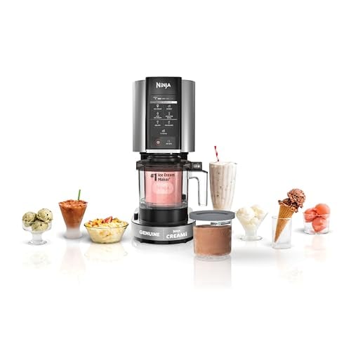 NINJA NC301 CREAMI MÁQUINA PARA HACER HELADO GELATO MEZCLAS MALTEADAS SORBETES BATIDOS Y MÁS 7 - 1