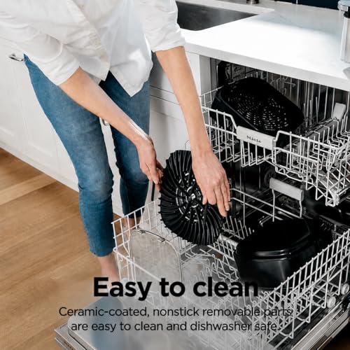 NINJA FOODI SMART 5 EN 1 PARRILLA INTERIOR CON FREIDORA DE AIRE DE 4 CUARTOS DE GALÓN SISTEMA - 6