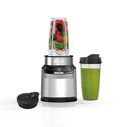 NINJA LICUADORA NUTRI PRO UNA PORCIÓN PARA BATIDOS SALSA BATIDOS Y BEBIDAS CONGELADAS INCLUYE 2 - 1