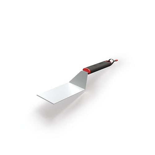 NINJA FLEXFLAME ESPÁTULA PARA PLANCHA ACERO INOXIDABLE MANGO ANTIDESLIZANTE FÁCIL DE DESLIZAR - 1