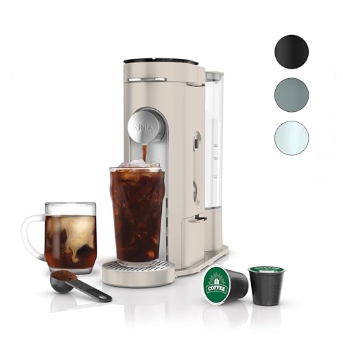 NINJA PODS GROUNDS CAFETERA DE UNA SOLA PORCIÓN COMPATIBLE CON CÁPSULAS KCUP PREPARA MOLIDOS DISEÑO - 1