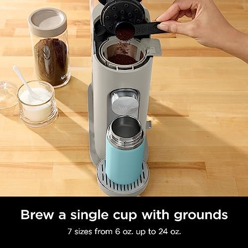 NINJA PODS GROUNDS CAFETERA DE UNA SOLA PORCIÓN COMPATIBLE CON CÁPSULAS KCUP PREPARA MOLIDOS DISEÑO - 5