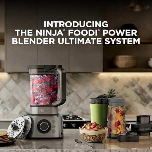 NINJA COMBO DE LICUADORA Y PROCESADOR DE ALIMENTOS SISTEMA DE LICUADORA FOODI POWER PARA BATIDOS - 2