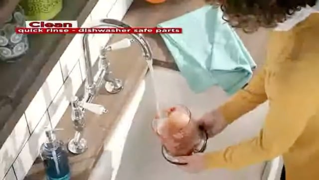 NINJA PICADOR DE ALIMENTOS EXPRESS CHOP CON 200 VATIOS CUENCO DE 16 ONZAS PARA PICAR PICAR MOLER - 4