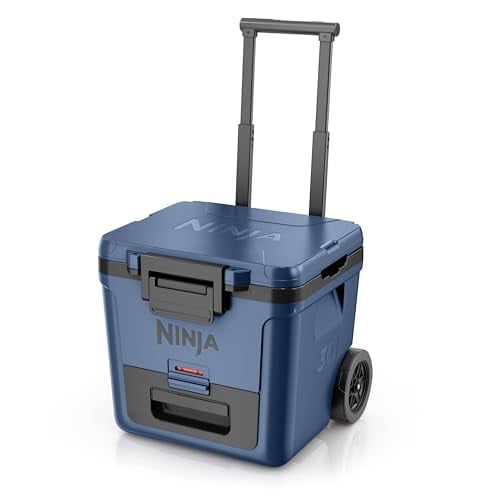 NINJA ENFRIADOR ENFRIADOR FROSTVAULT 30QT CON RUEDAS AISLADO CON CAJÓN DE ALMACENAMIENTO TEMP DRY - 1