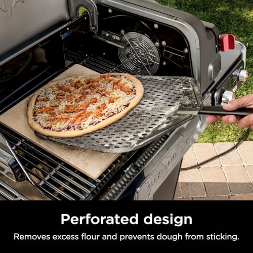 NINJA FLEXFLAME PALA PERFORADA PARA PIZZA DE 16 PULGADAS RESISTENTE AL CALOR 600F NINJA FLEXFLAME - 2