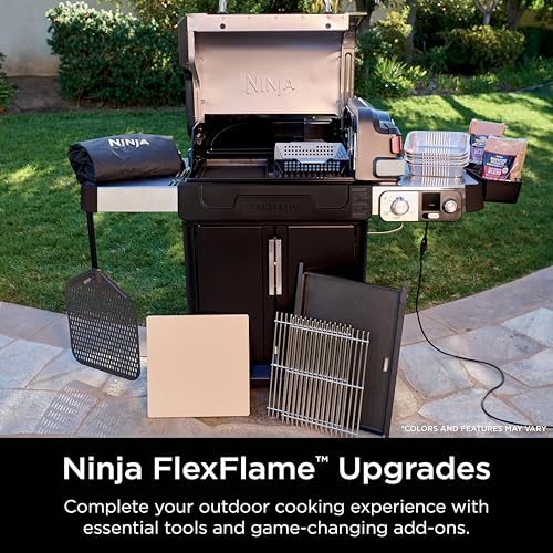 NINJA FLEXFLAME PALA PERFORADA PARA PIZZA DE 16 PULGADAS RESISTENTE AL CALOR 600F NINJA FLEXFLAME - 5