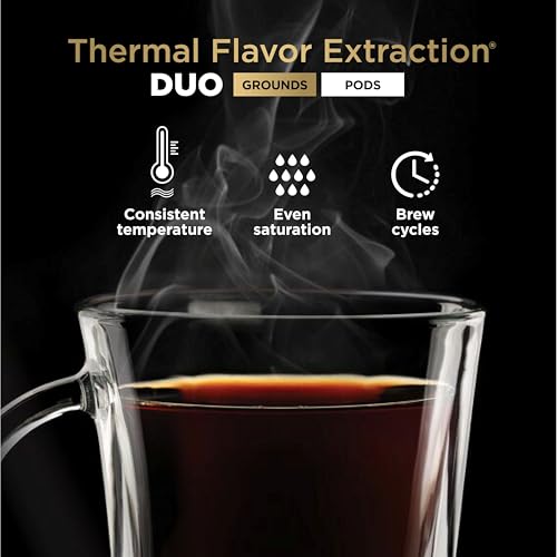 NINJA CAFETERA DE CAFÉ CALIENTE Y FRÍO CAFETERA DE UNA SOLA PORCIÓN Y MÁQUINA DE CAFÉ POR GOTEO - 5