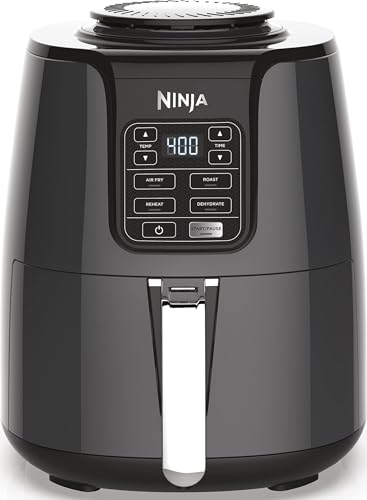 NINJA FREIDORA DE AIRE CAPACIDAD DE 4 QT 4 EN 1 ASA CRUJIENTE RECALIENTA Y DESHIDRATA PIEZAS APTAS - 1