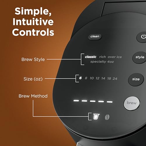 NINJA CAFETERA UNA SOLA PORCIÓN PREPARA CON CÁPSULAS DE CAFÉ Y MOLIDOS COMPATIBLE CON CÁPSULAS - 4
