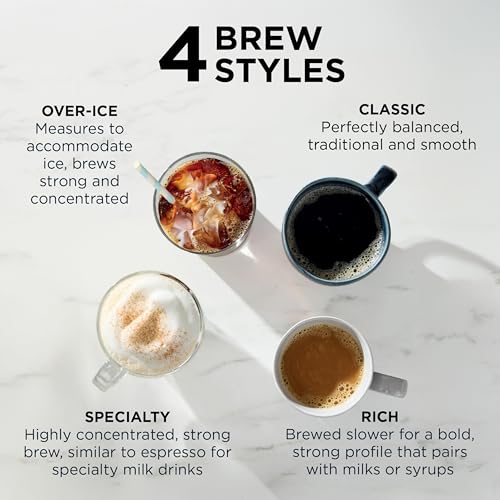 NINJA CAFETERA UNA SOLA PORCIÓN PREPARA CON CÁPSULAS DE CAFÉ Y MOLIDOS COMPATIBLE CON CÁPSULAS - 5