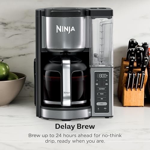 NINJA FRESH BREW CAFETERA DE GOTEO JARRA DE VIDRIO PROGRAMABLE DE 14 TAZAS PREPARACIÓN CLÁSICA - 6
