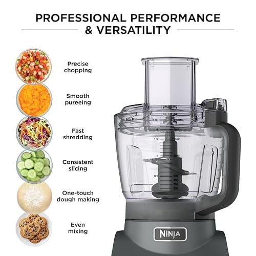 NINJA PROCESADOR DE ALIMENTOS PROFESSIONAL PLUS 1000 VATIOS DE POTENCIA PICO 4 FUNCIONES PARA PICAR - 2