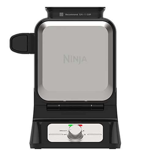 NINJA FABRICANTE DE GOFRES BELGAS PRO NEVERSTICK DISEÑO VERTICAL ANTIADHERENTE SIN SUCIEDAD 5 - 1
