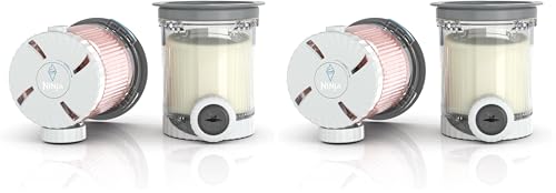 NINJA SWIRL BY CREAMI PINTAS Y TAPAS COMPATIBLES CON MÁQUINAS DE HELADO EN REMOLINO SERIE NC700 - 1