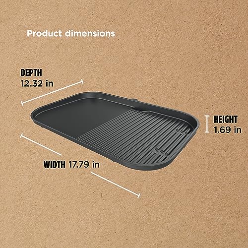 NINJA XSKGRDLXL PARRILLA Y PLACA DE PLANCHA WOODFIRE COMPATIBLE CON LAS SERIES OG800 Y OG900 - 4