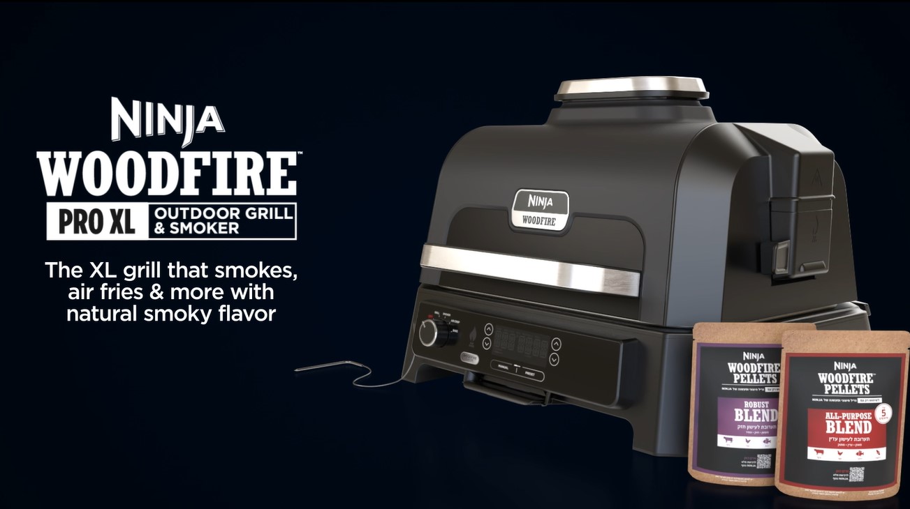 NINJA WOODFIRE XL PLANCHA PARA OG800OG900 CERÁMICA ANTIADHERENTE COLOR NEGRO NINJA WOODFIRE XL - 6
