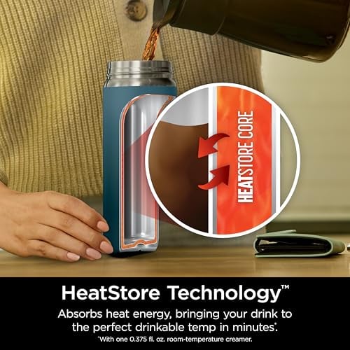 NINJA TAZA DE VIAJE SIP PERFECT DE 16 ONZAS LLEVA LAS BEBIDAS CALIENTES A LA TEMPERATURA PARA BEBER - 3