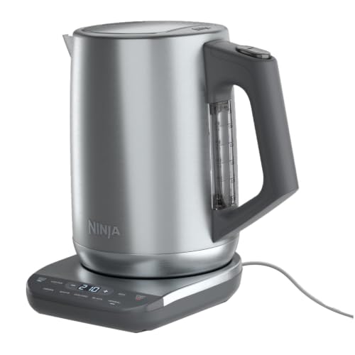 NINJA KT200 HERVIDOR ELÉCTRICO DE TEMPERATURA DE PRECISIÓN 1500 VATIOS SIN BPA INOXIDABLE CAPACIDAD - 1