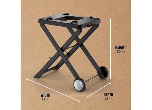 SOPORTE PLEGABLE PARA PARRILLA DE EXTERIOR NINJA XSKSTAND WOODFIRE COMPATIBLE CON PARRILLAS NINJA - 3