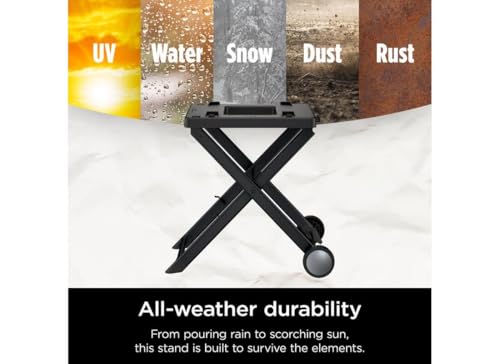 SOPORTE PLEGABLE PARA PARRILLA DE EXTERIOR NINJA XSKSTAND WOODFIRE COMPATIBLE CON PARRILLAS NINJA - 5