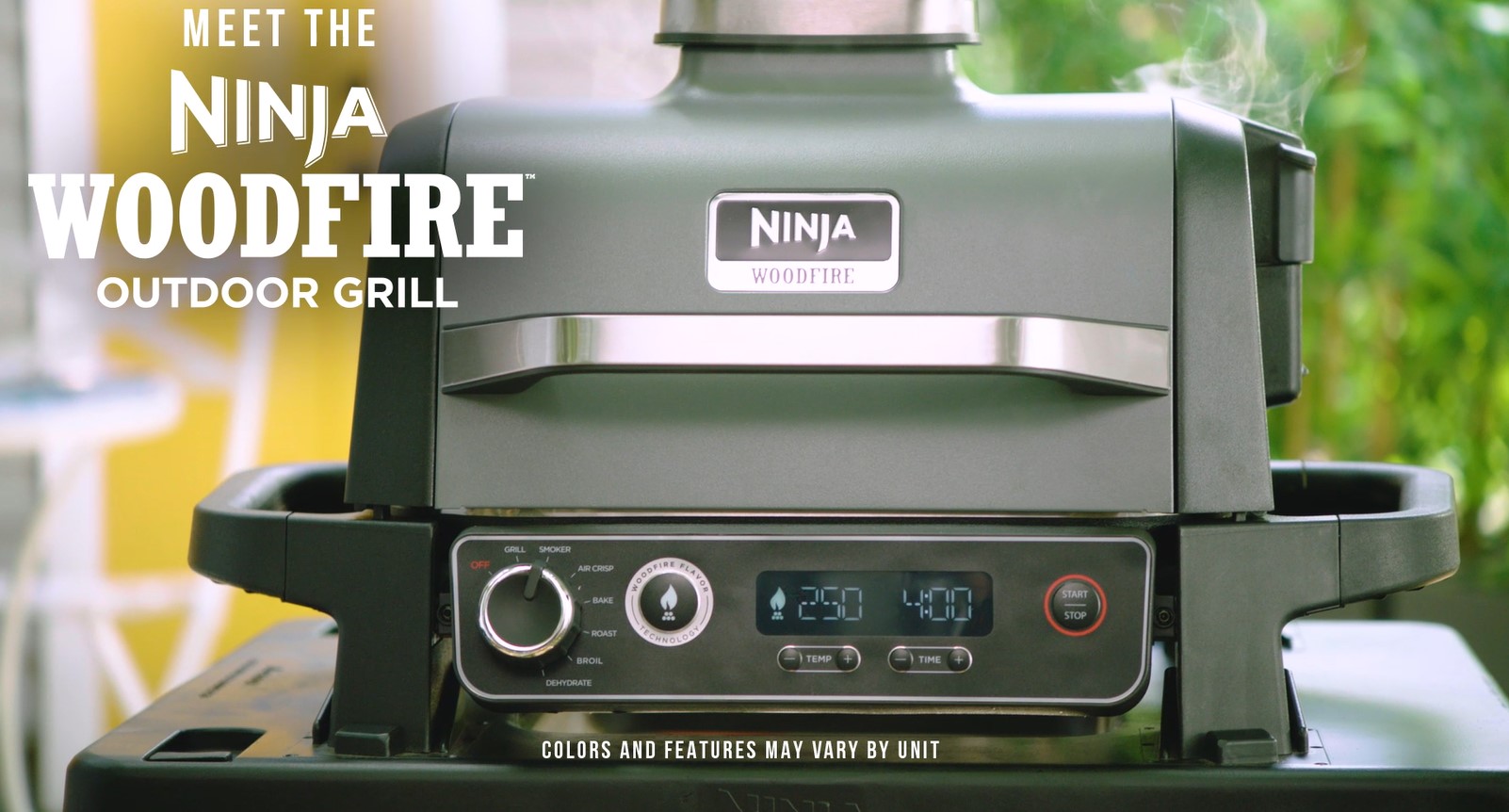 SOPORTE PLEGABLE PARA PARRILLA DE EXTERIOR NINJA XSKSTAND WOODFIRE COMPATIBLE CON PARRILLAS NINJA - 7