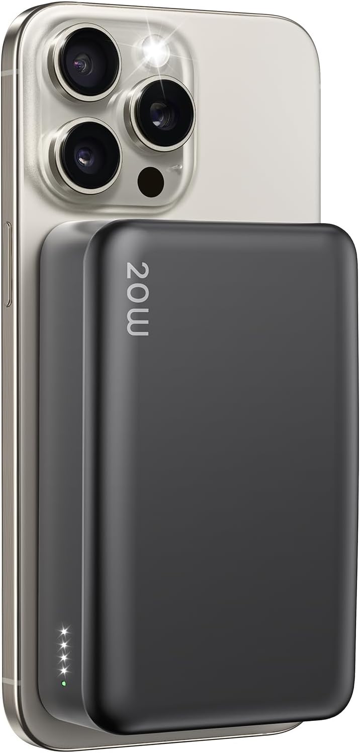 BANCO MAGNÉTICO DEL PODER 20000MAH PARA MAGSAFE, CARGADOR PORTÁTIL - 1