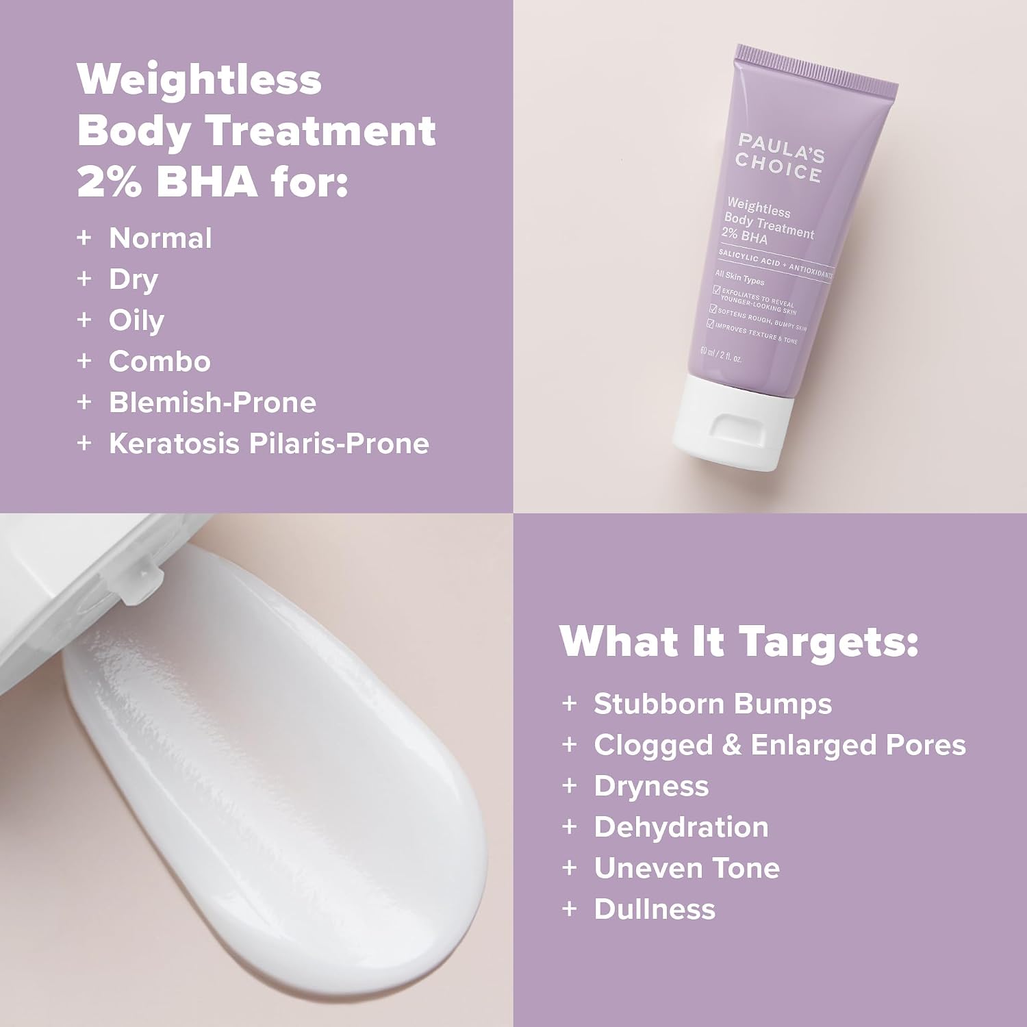 PAULA S CHOICE TRATAMIENTO PARA CUERPO LIVIANO 2% BHA, LOCIÓN EXFOLIANTE DE ÁCIDO SALICÍLICO Y MANZANILLA, HIDRATANTE - 4