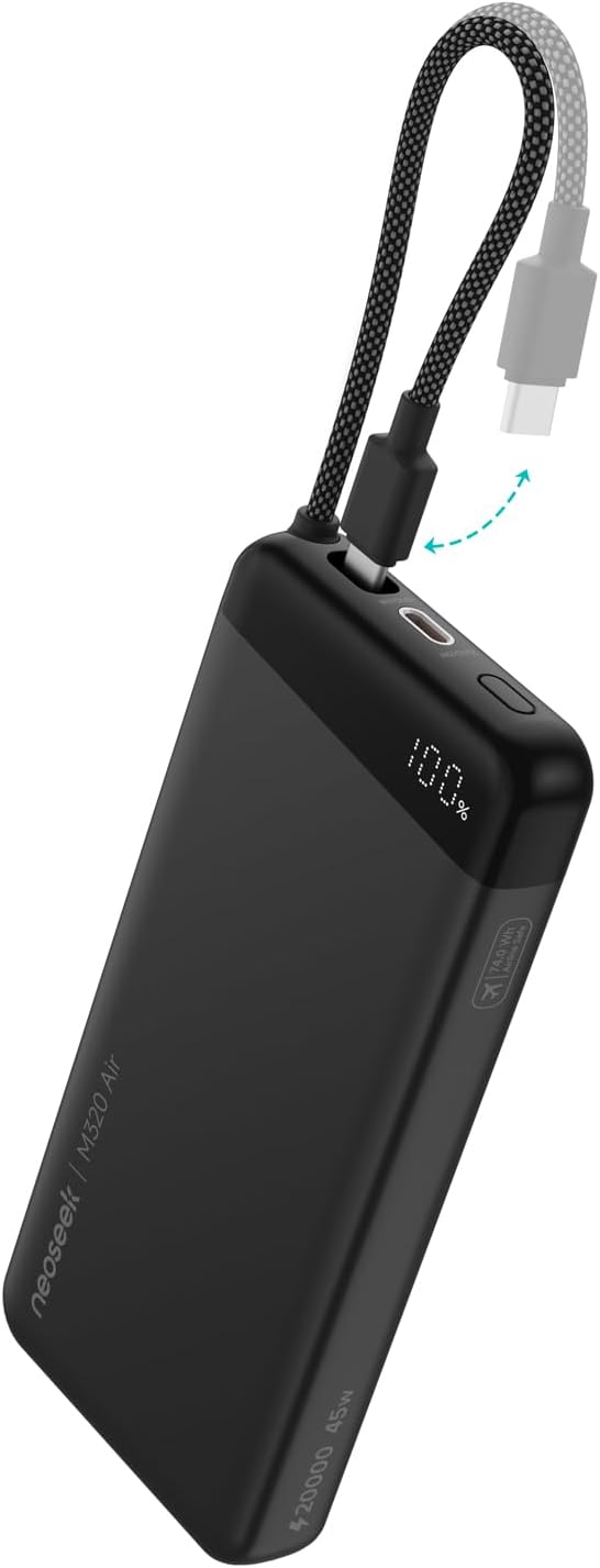 BATERÍA DE CARGA RÁPIDA ULTRAFINA DE 0,7 PULGADAS, 20000 MAH, 45 - 1