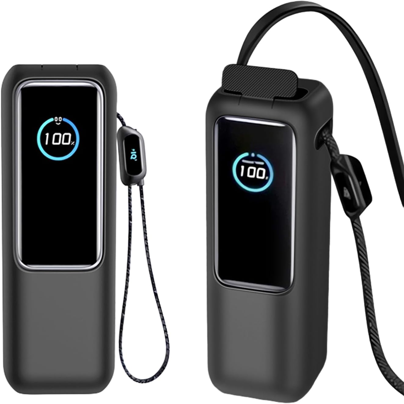 1 PAQUETE DE FUNDA DE SILICONA GRUESA DE 0.069 PULGADAS PARA EL BANCO DE ENERGÍA ANKER ZOLO 25000MAH 165W - FUNDA PROTECTORA - 1