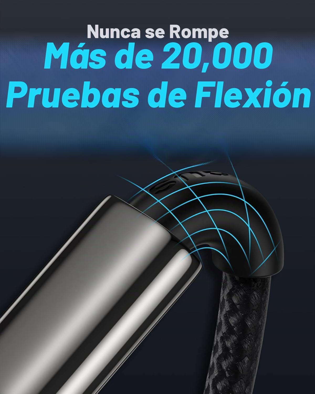 BASEUS CABLE USB C A C DE CARGA RÁPIDA DE 100 W PD 5A QC 4.0, PAQUETE CON CARGADOR PORTÁTIL COMPACTO DE 20000 MAH DE 45 W, - 7