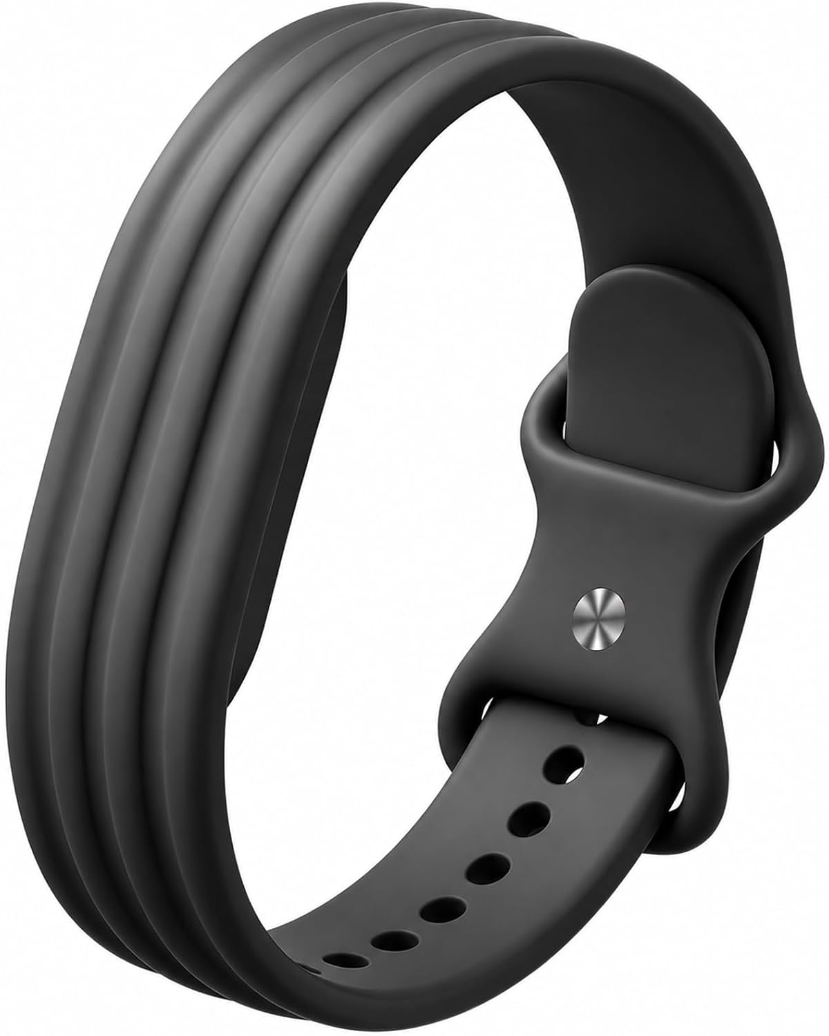 HSWAI CORREA DEPORTIVA DE SILICONA COMPATIBLE CON GOOGLE FITBIT AIR, LIGERA, TRANSPIRABLE, IMPERMEABLE, PARA MUJERES - 1