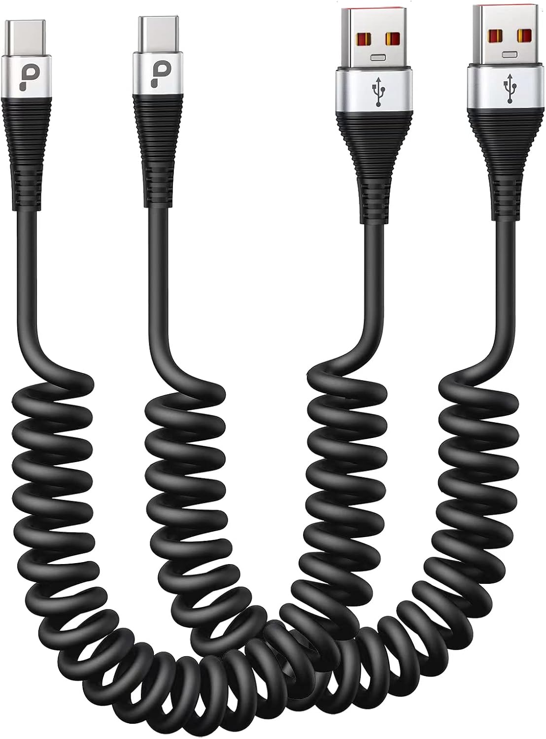 CABLE USB C DE CARGA RÁPIDA, PAQUETE DE 2 CABLES DE CARGA USB A A TIPO C - 1