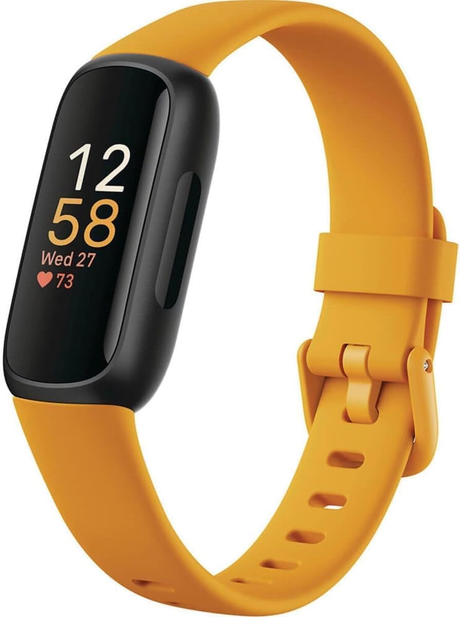 GOOGLE FITBIT INSPIRE 3 - MORNING GLOW/BLACK - BANDAS PEQUEÑAS Y GRANDES - 1