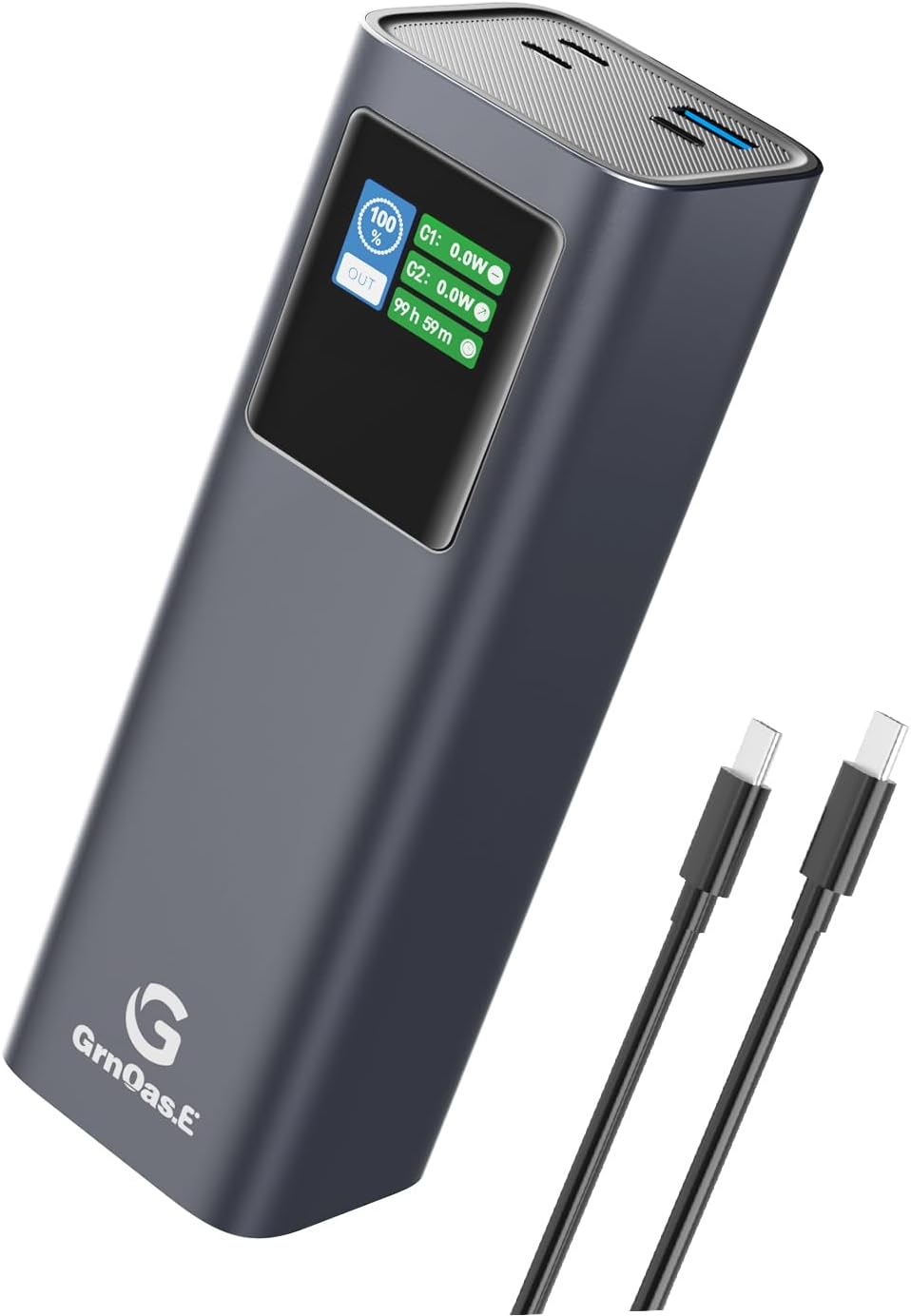27000MAH POWER BANK, CARGADOR PORTÁTIL PARA LAPTOP DE 140W CON CARGA RÁPIDA PD 3.1, PANTALLA INTELIGENTE, BANCO DE BATERÍA - 1