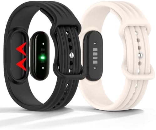 2-PACK SOFT SILICONE BAND FOR GOOGLE FITBIT AIR, WATERPROOF SPORT STRAP - 7