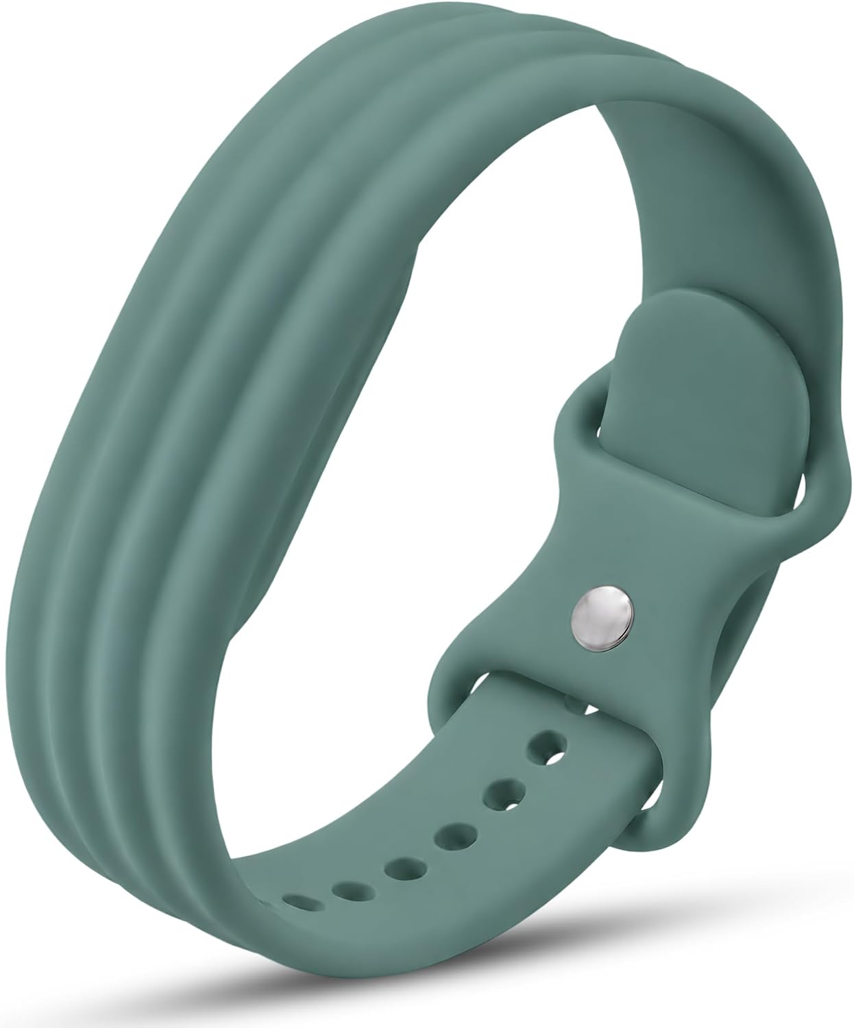 DADO CORREA DE SILICONA DEPORTIVA COMPATIBLE CON GOOGLE FITBIT AIR, CORREA DE REPUESTO SUAVE Y TRANSPIRABLE, PULSERA DE GOMA - 1