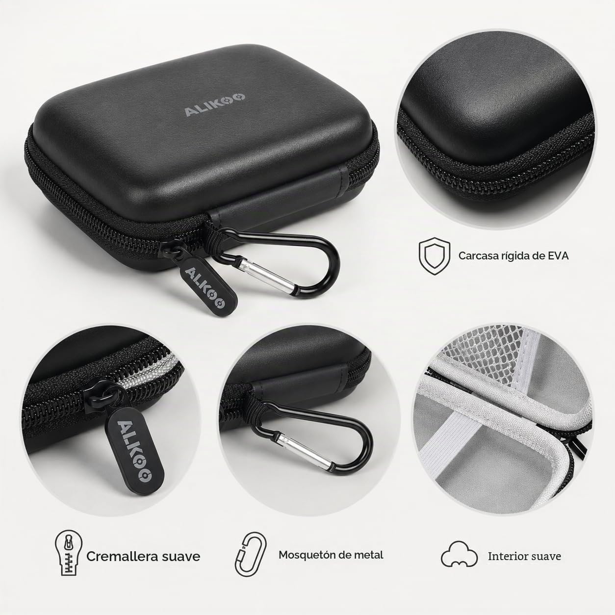 ESTUCHE DE CARGADOR PORTÁTIL RÍGIDO PARA BANCO DE ENERGÍA ANKER MAGGO - 4